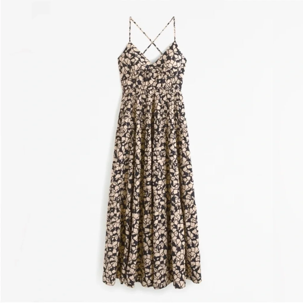 ABERCROMBIE & FITCH Floral Maxi Dress